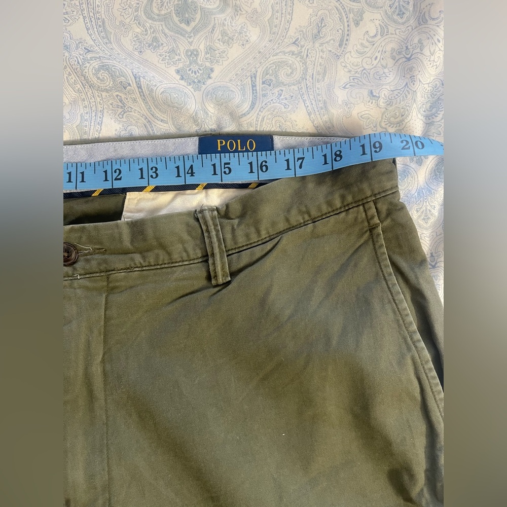 Ralph Lauren Polo Pant Stretch Classic Fit ARMADILLO GREEN for men. - Picture 3 of 13